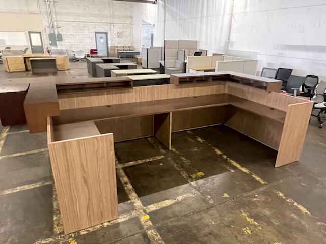 OFS Elements Veneer 2-person Reception Station - Image 3