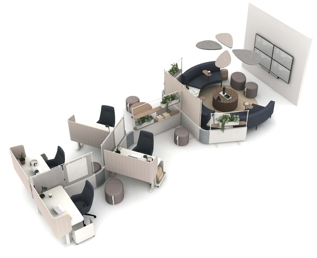 Open Office Layouts Are Evolving Office Design - Features For Open Office Layouts